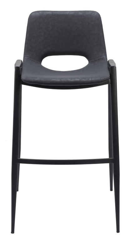 Desi - Bar Chair With Black Legs (Set of 2)