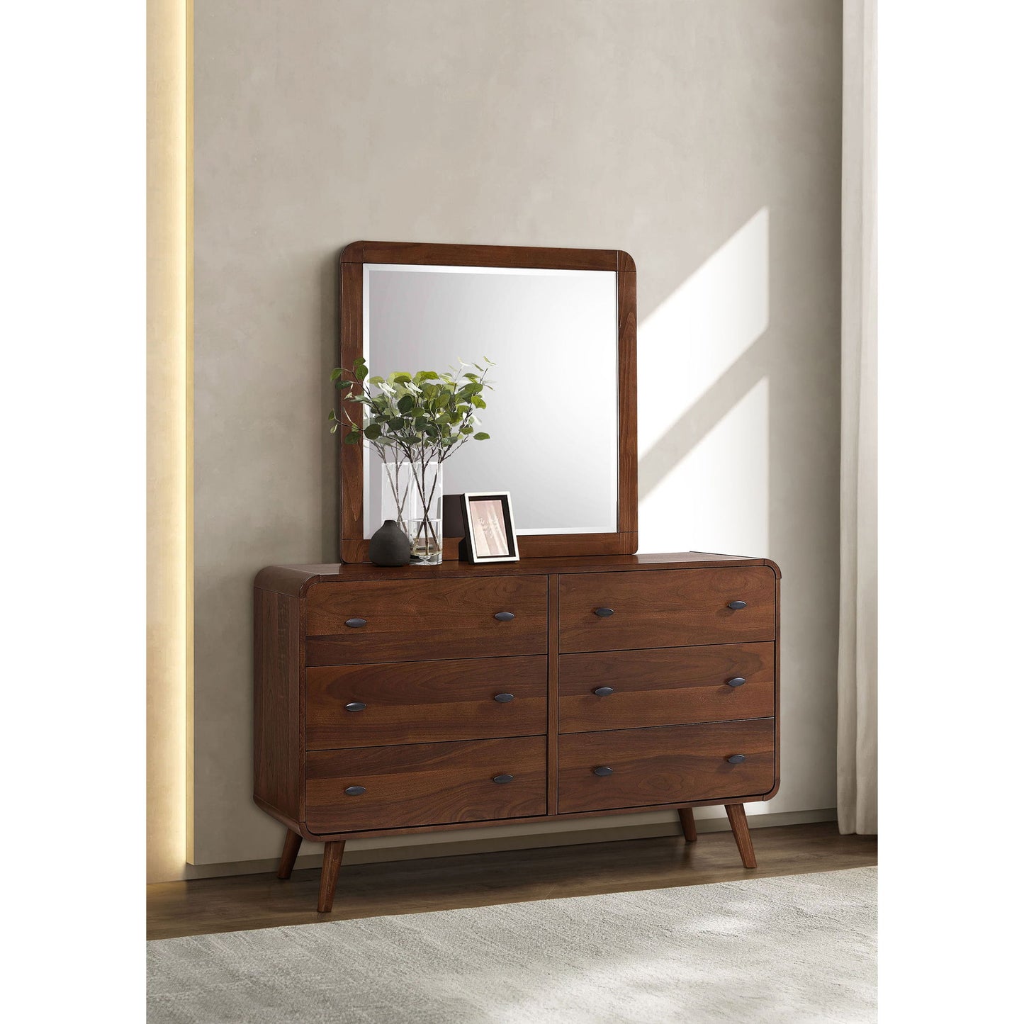 Winston - 6 Drawer Dresser With Mirror
