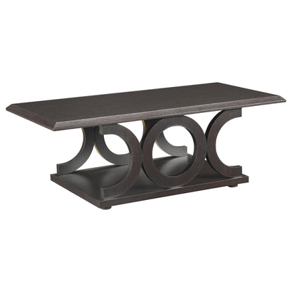 Monticello - 2 Piece Coffee And End Table Set - Cappuccino