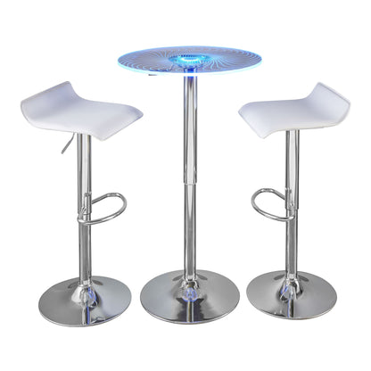 Spyra Ale - 3 Piece Contemporary Adjustable Bar With Up Set