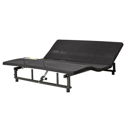 Adjustable Bed Base Frame With Head And Foot Incline Quiet Motor Zero Gravity