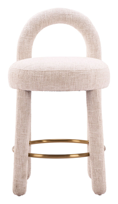 Curco - Counter Stool (Set of 2) - Gray