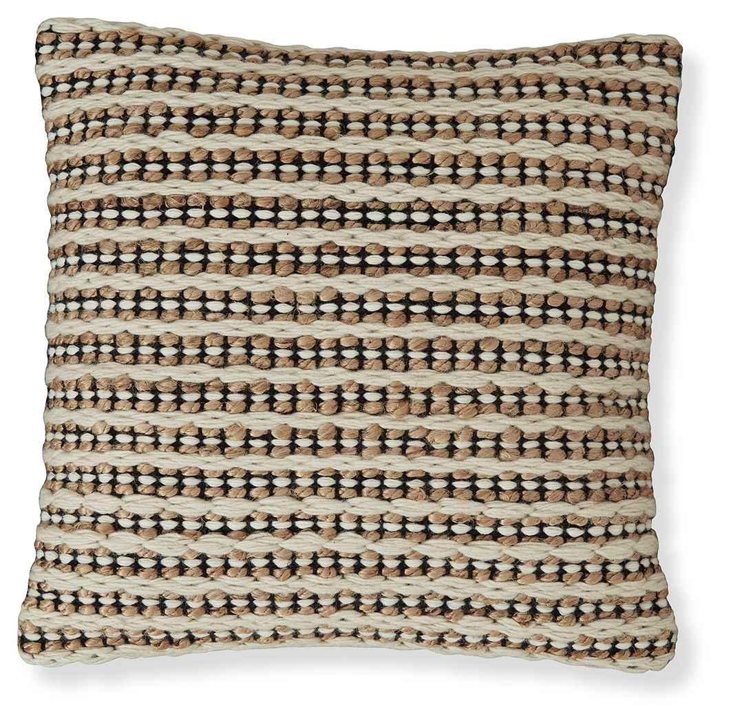 Nealington - Brown / Black / White - Pillow