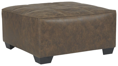 Abalone - Chocolate - Oversized Accent Ottoman