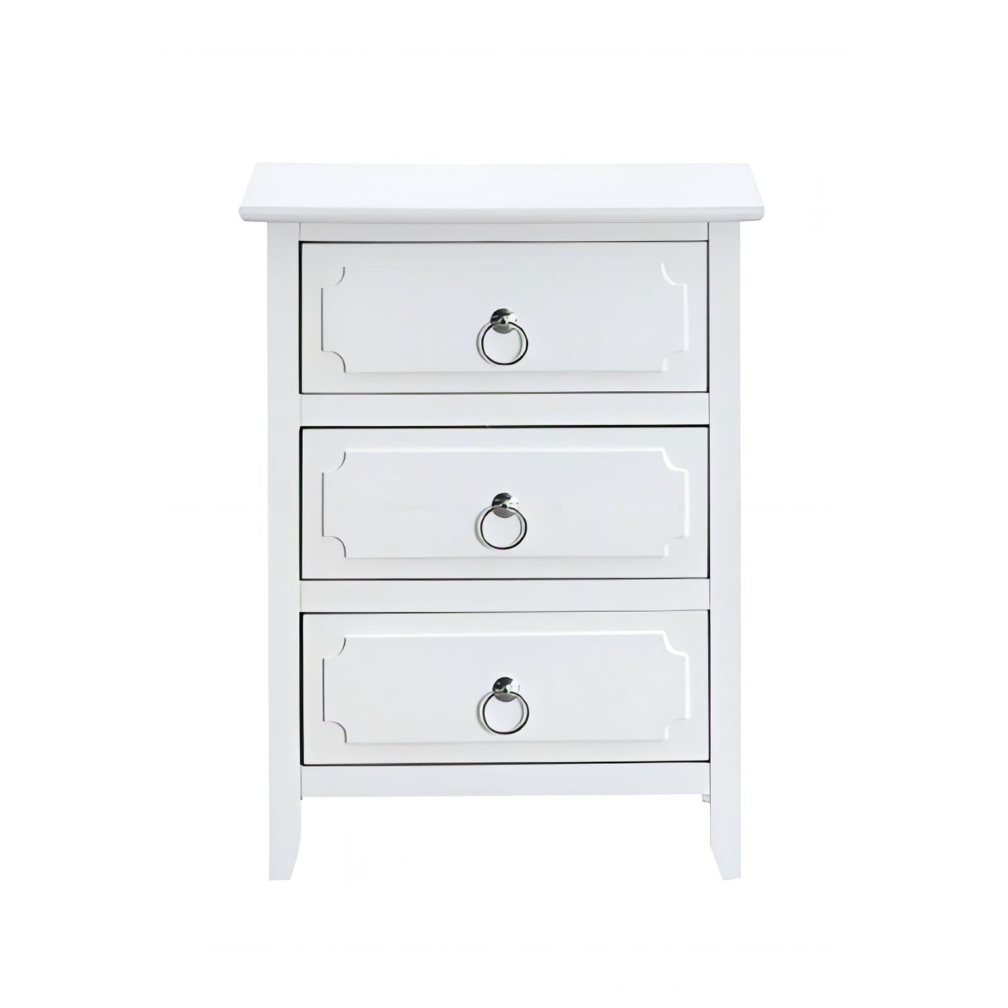 Daniel - 3 Drawer Nightstand - White