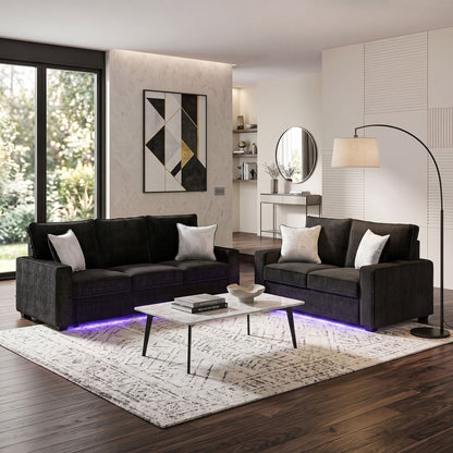 Rita - Living Room Set With LED