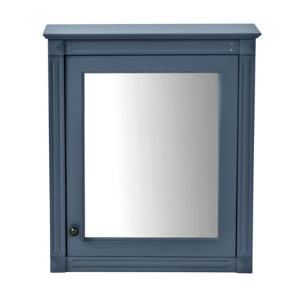 Wall Mounted Bathroom Storage Cabinet With Mirror, Medicine Cabinet With Height Adjustable Shelf