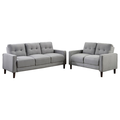 Harvey - Track Arm Tufted Sofa Set