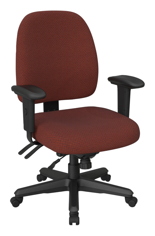 Ergonomics Chair in Interlink Garnet