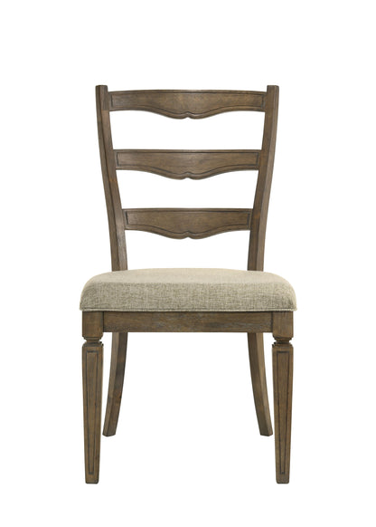 Parfield - Weathered Side Chair (Set of 2) - Light Brown / Oak