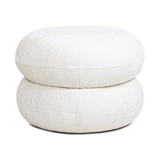 Nest - Low Round Upholstered Ottoman