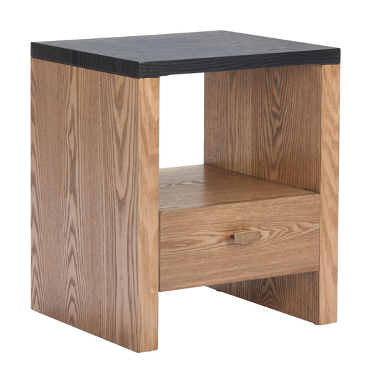 Natt - Side Table - Black