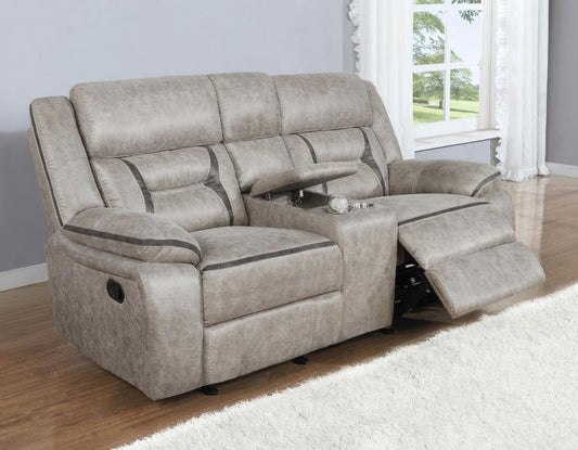 Greer - Upholstered Motion Reclining Loveseat