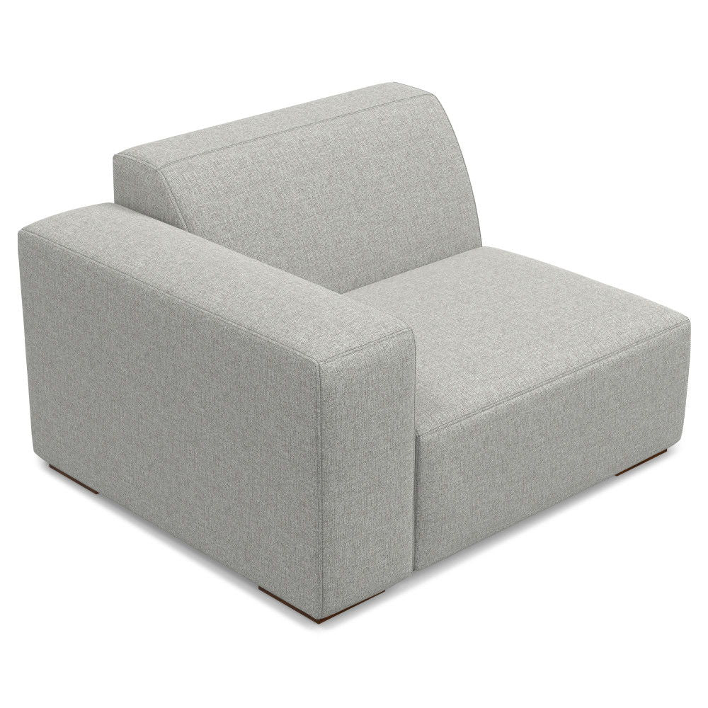 Rex - Left Arm Sofa Module - Gray