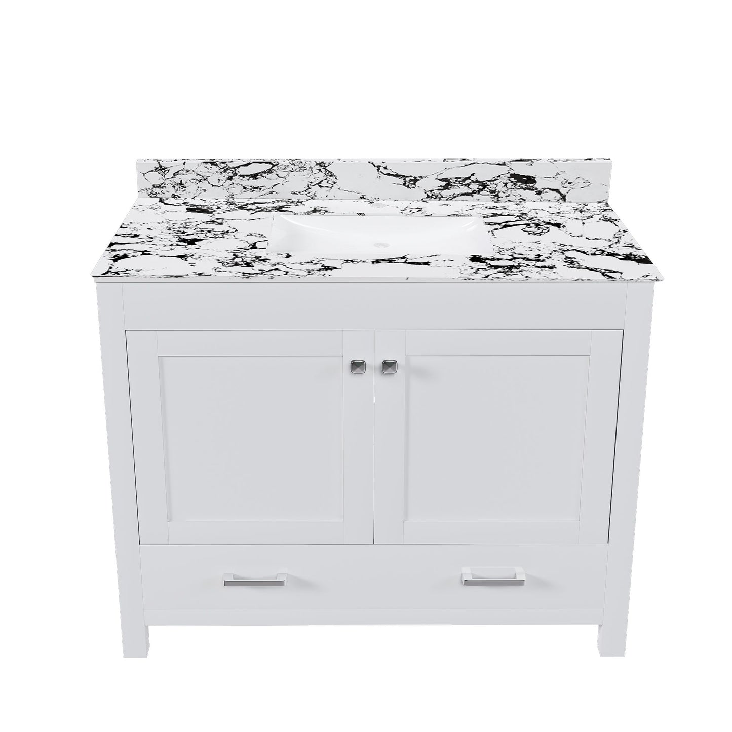 Bathroom Vanity & Storage - White