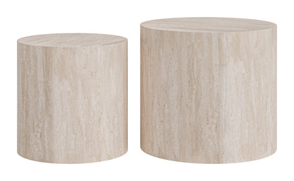 Carzo - Coffee Table Set - Stone Beige